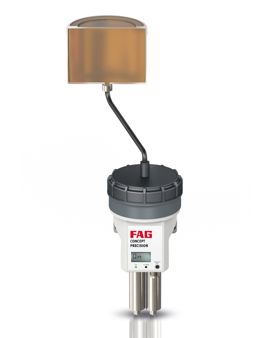 FAG CONCEPT PRECISION OIL &ndash; 專為高速主軸設計的直接油潤滑解決方案無需使用壓縮空氣。